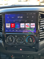 Магнитола для Mitsubishi L200 2015-2024 (кондиционер) - Vaycar VA47-5198-2K на Android 13, 8-ядер, 2K QLED, ТОП процессор, CarPlay, 4G SIM-слот