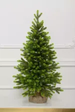 Настольная елка искусственная "Мисхор" (литая хвоя) высота 60 см / 90 см