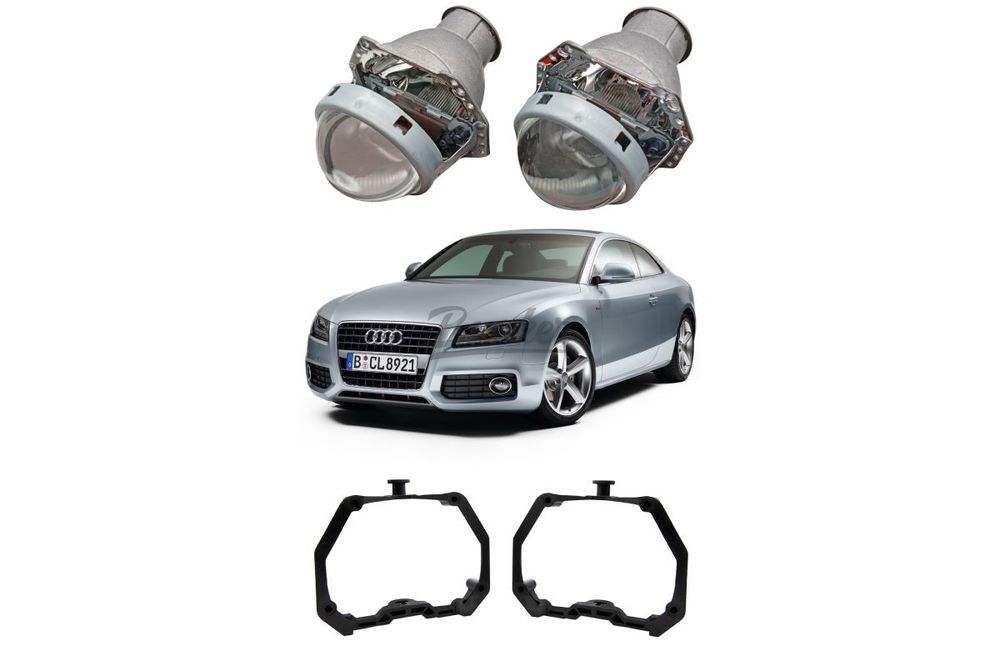 Готовый комплект для замены штатных линз Audi A5 Valeo 2 AFS №2