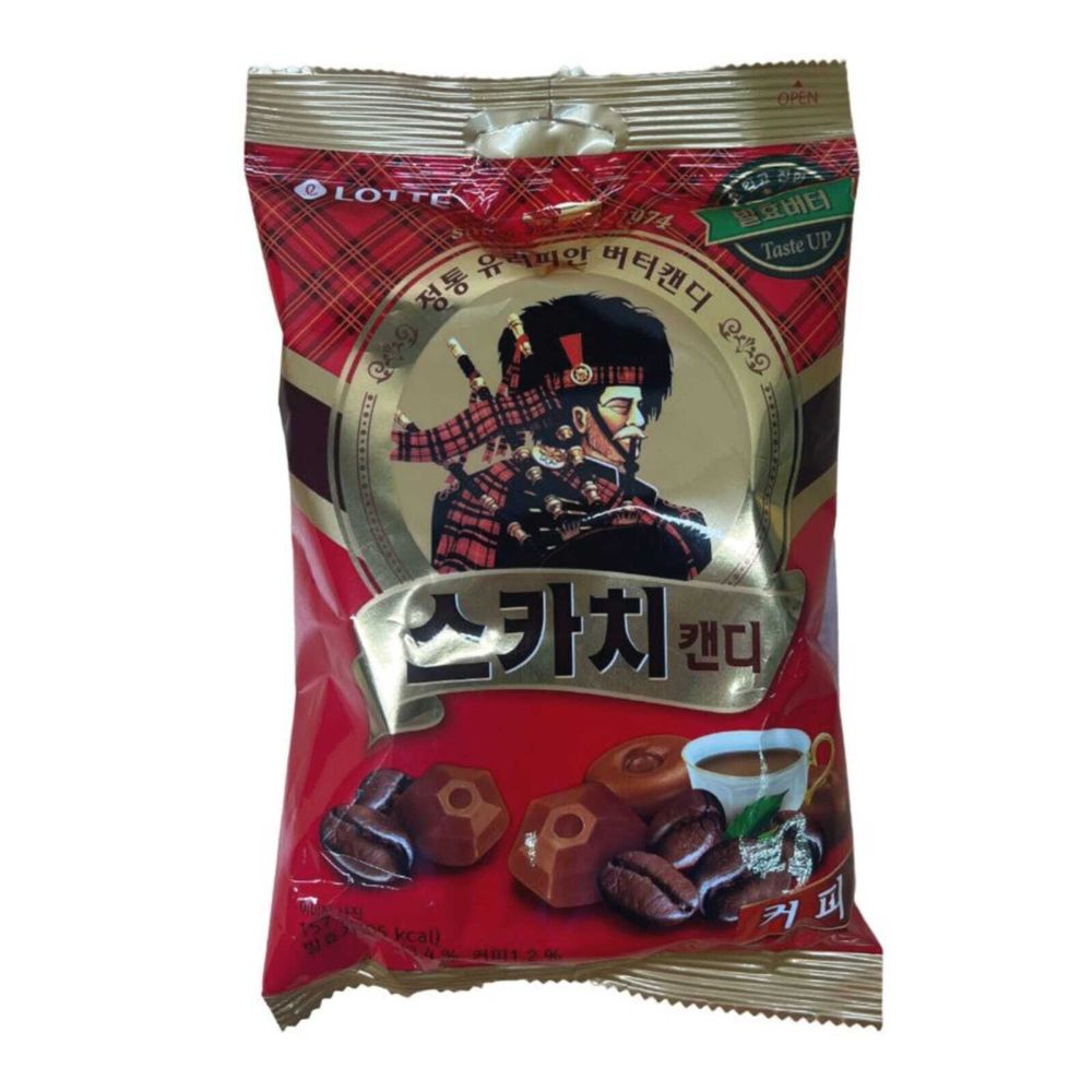 Карамель Lotte Скотч Кофе 157 г, 3 шт