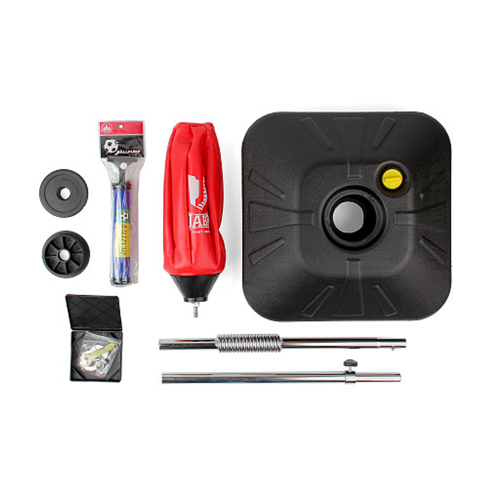 Груша бокс. на стойке Jabb HY-L-021 красный (120-140см)