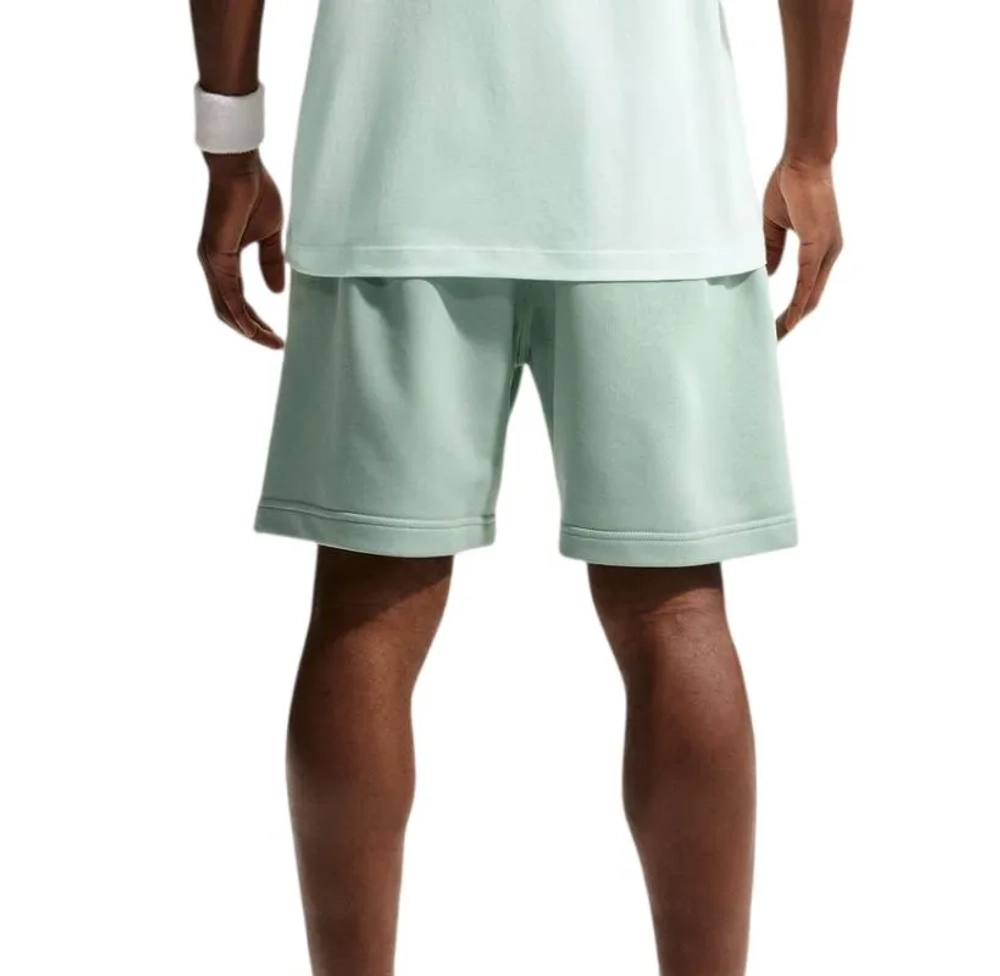 Мужские теннисные шорты Nike Court Heritage Dri-FIT Fleece - steam