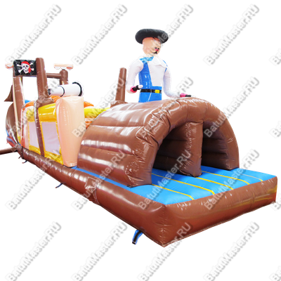 Полоса препятствий "Пиратское судно", 10*3*5 м