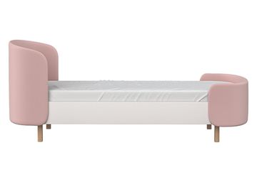 Кровать подростковая KIDI Soft размер L (розовый)