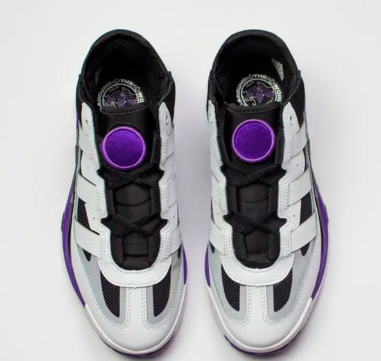 Кроссовки Adidas Niteball  White/Purple
