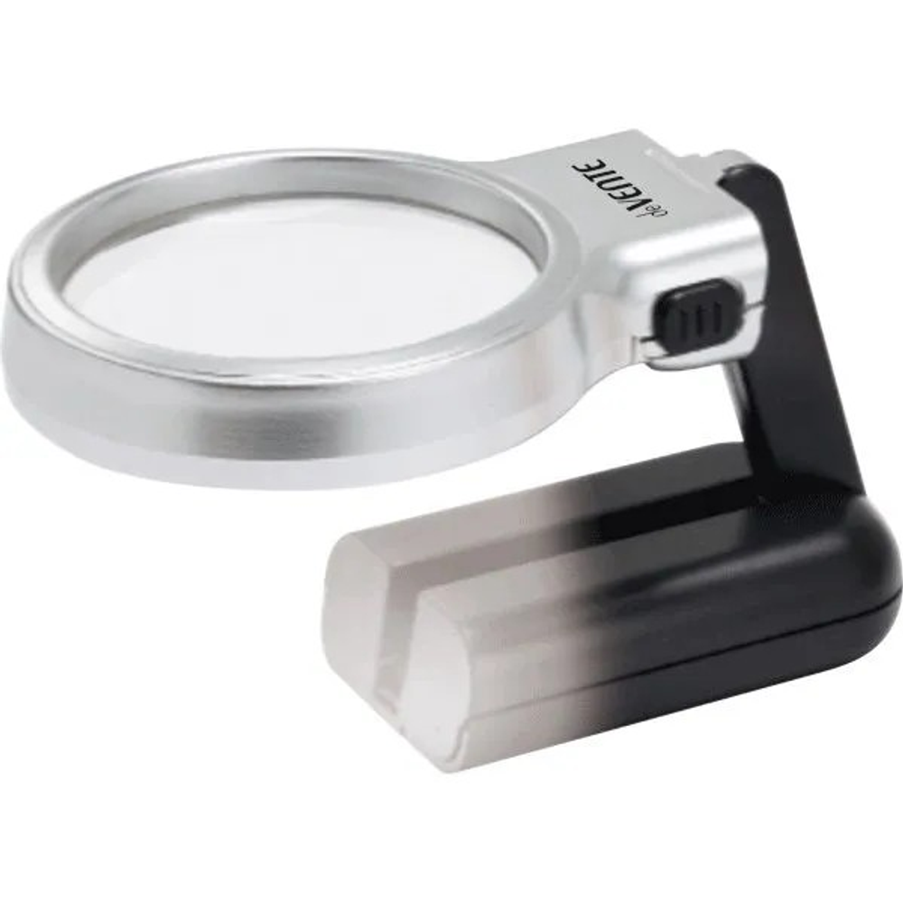 Лупа-трансформер deVENTE 65 мм, увеличение ×3, со светодиодной подсветкой