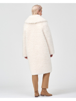 Шуба женская чебурашка тедди эко