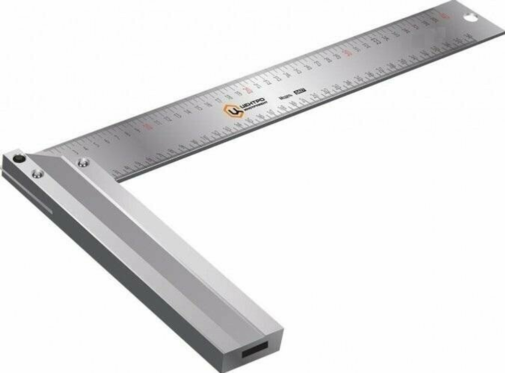 Угольник алюминиевый Центроинструмент 0425, 250 мм