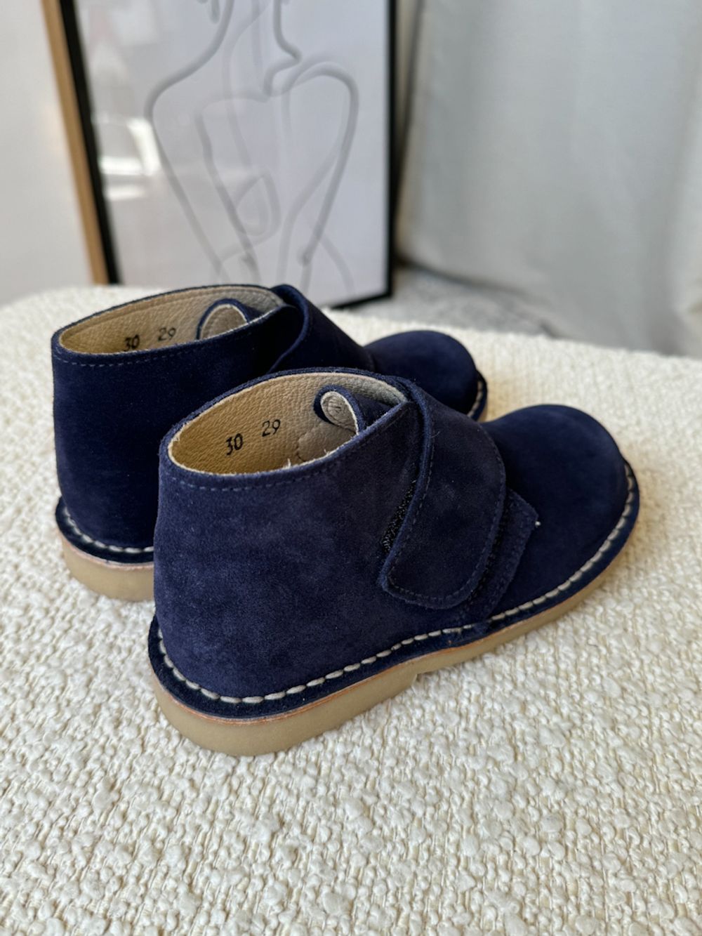 Новые замшевые ботинки Barritos, 29