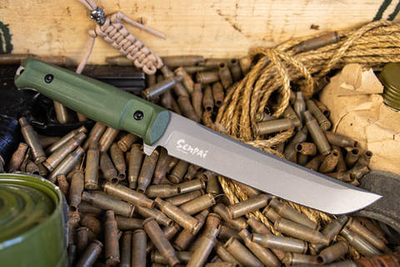 Туристический нож Senpai PGK TacWash Олива