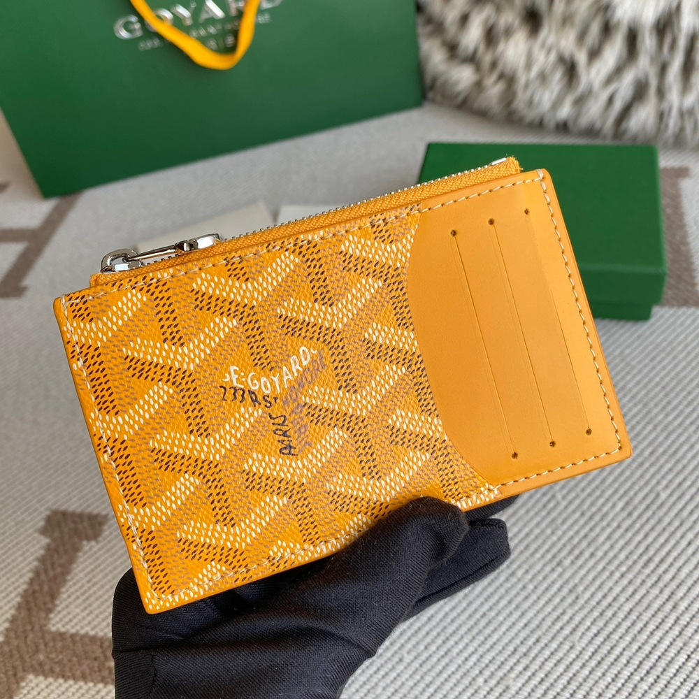 Goyard Bourbon Zipped Card Holder (11 colors)