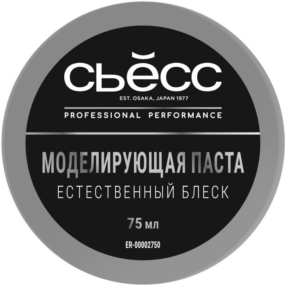 Сьесс Моделирующая паста для волос Естесственный блеск, 75 мл