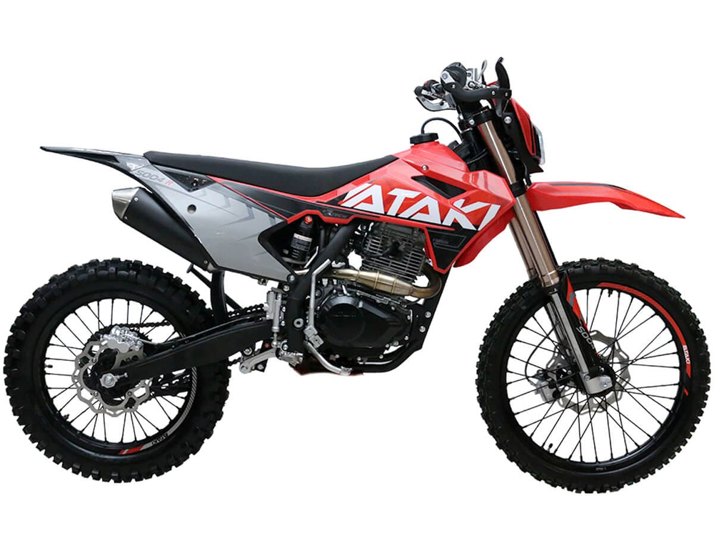 Мотоцикл кроссовый эндуро ATAKI S004-R 300 (4T PR300) 21/18 (2024 г.)
