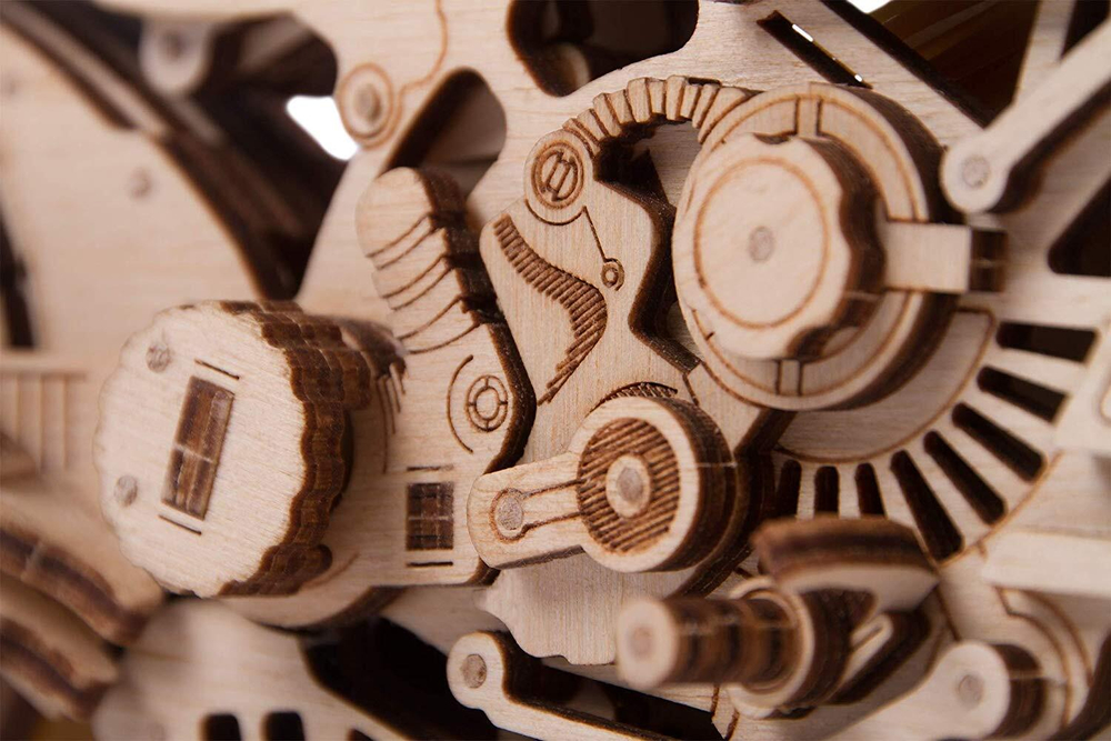 Механическая сборная модель Wood Trick Мотоцикл DMS