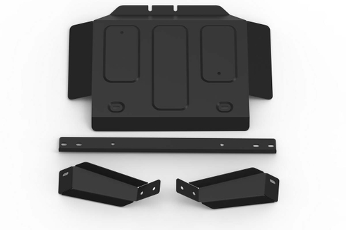 Защита РК АвтоБроня для JAC T6 2018-н.в., сталь 1.8 мм, с крепежом, штампованная, 111.09210.1