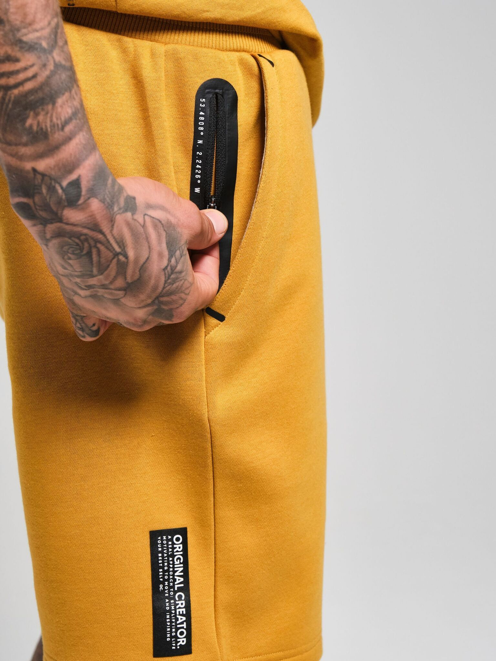 Шорты мужские ORIGINAL CREATOR SHORTS, Желтый