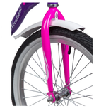 Велосипед NOVATRACK 20" ANGEL, фиолетовый