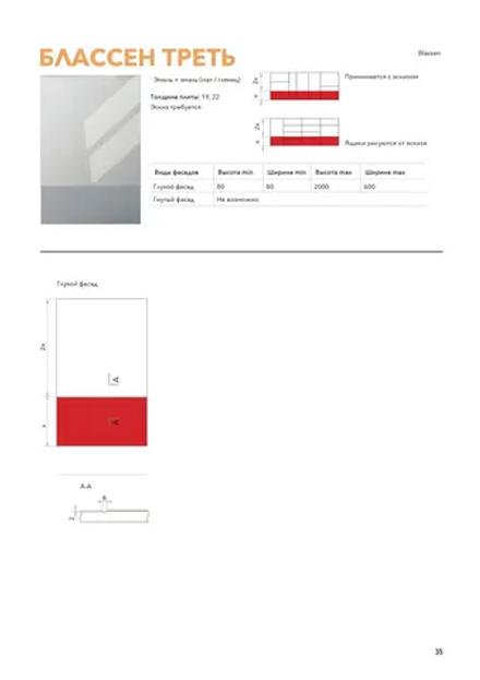 Блассен треть