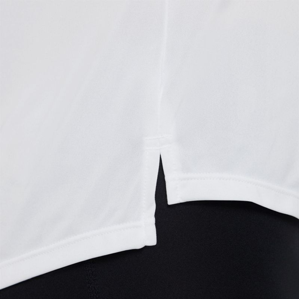 Футболка для девочки теннисная Nike Dri-Fit One Training Tank - white/black