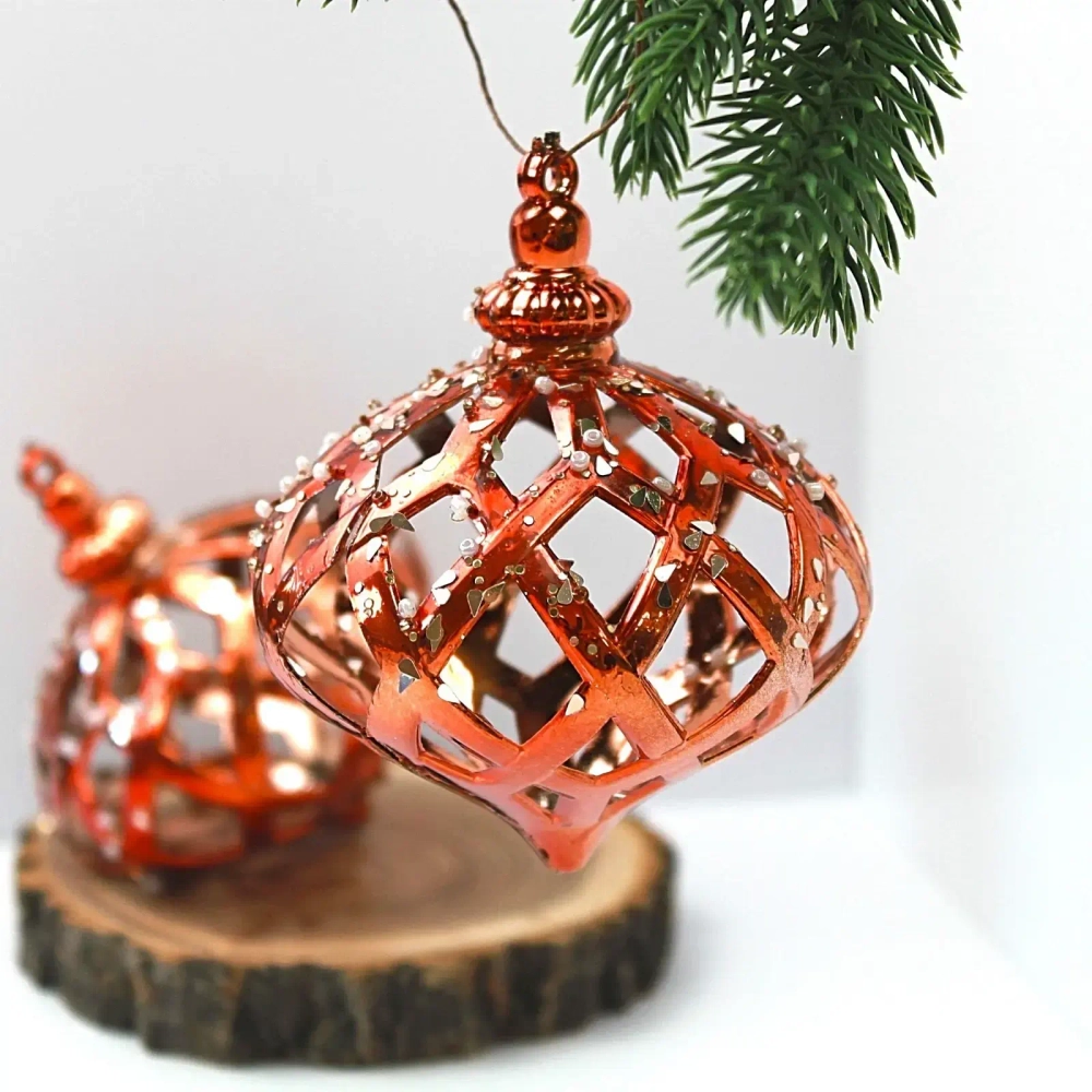 Набор украшений SHINE «Magic lamp» 8,8х10,4 см (2 шт.), copper