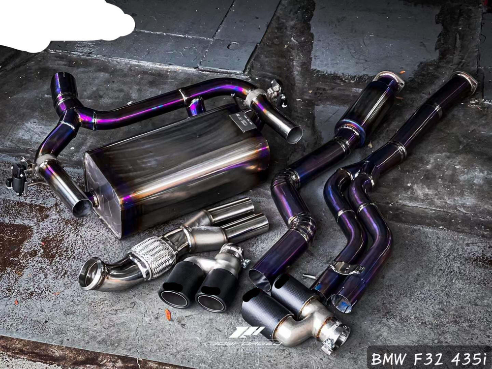 Спортивная выхлопная система с заслонками для BMW 4 Series F32 435i Coupe 2.0T 2014+ БМВ