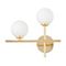 Настенный светильник Lumina Deco Marsiada LDW 6033N-2 F.GD