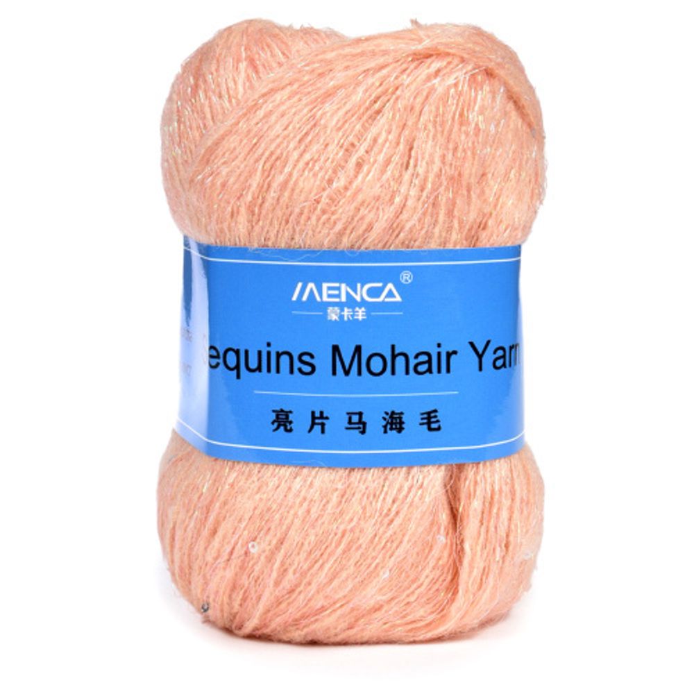 Пряжа Menca Sequins Mohair Yarn (15)