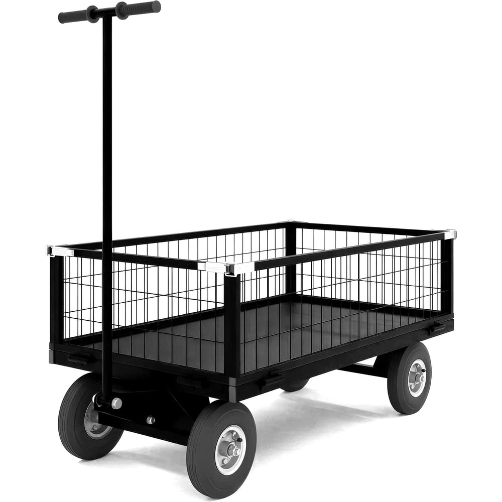 Тележка платформенная с поворотной осью, усиленная 600x900x300 Gigant ТППО-001