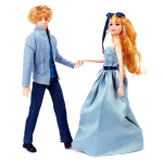 Кукла тип Модель с мужем, коробка E8062-E