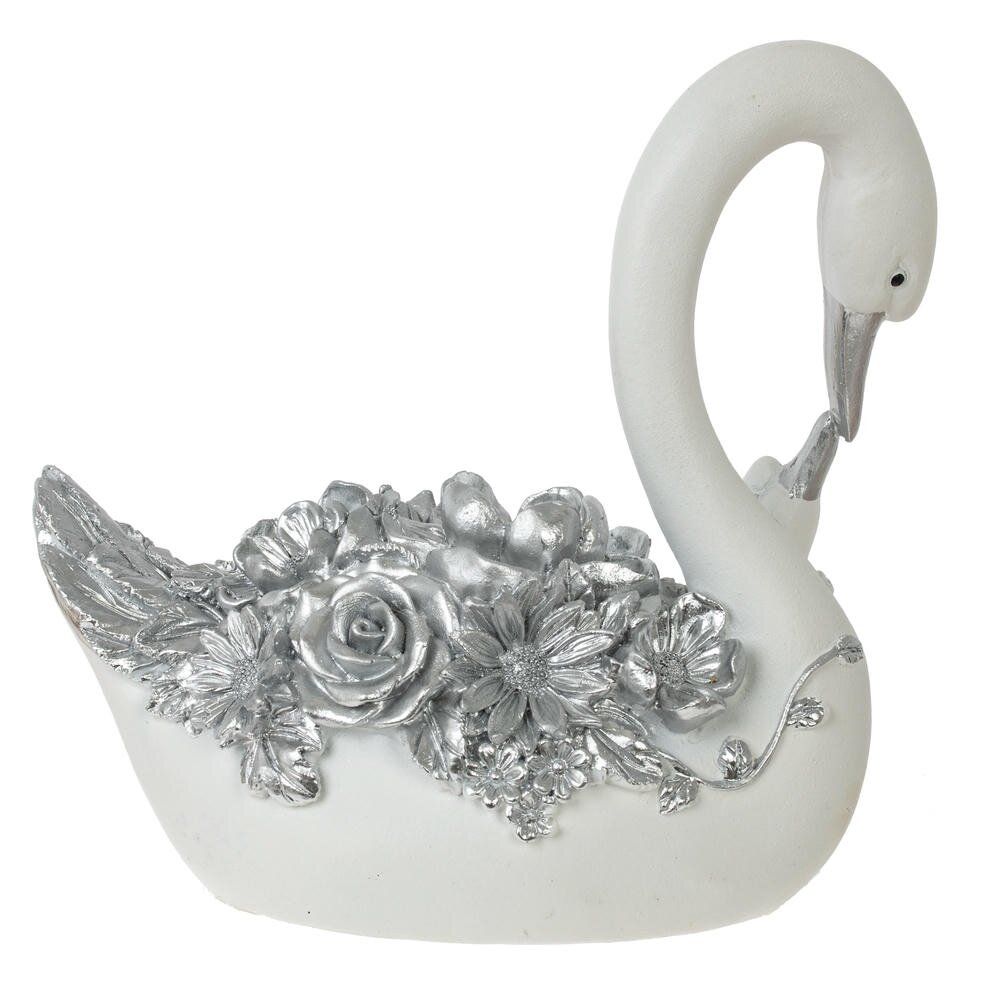 GAEM Фигурка декоративная "Лебедь", L18 W13 H17,5 см
