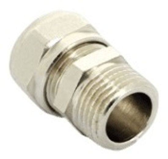 Муфта обжимная Uni-Fitt 16х1/2" НР для металлопластиковых труб (662N6200)