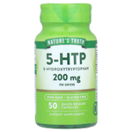 Nature's Truth, 5-HTP, 50 капсул с быстрым высвобождением (100 мг в 1 капсуле)