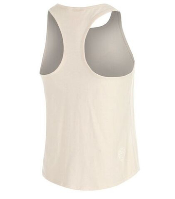 Футболка для мальчика теннисная Bidi Badu Paris 2025 Chill Junior - бежевая