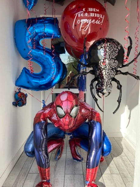Воздушные шары Человек паук Spider-Man №1753