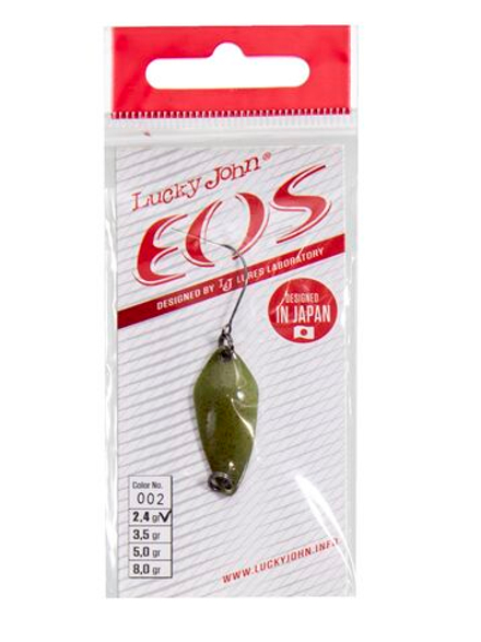 Блесна колеб. Lucky John EOS длин.29мм/02.4г 002
