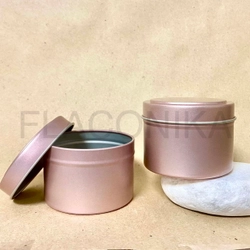 Банка алюминий 120 мл Розовое золото