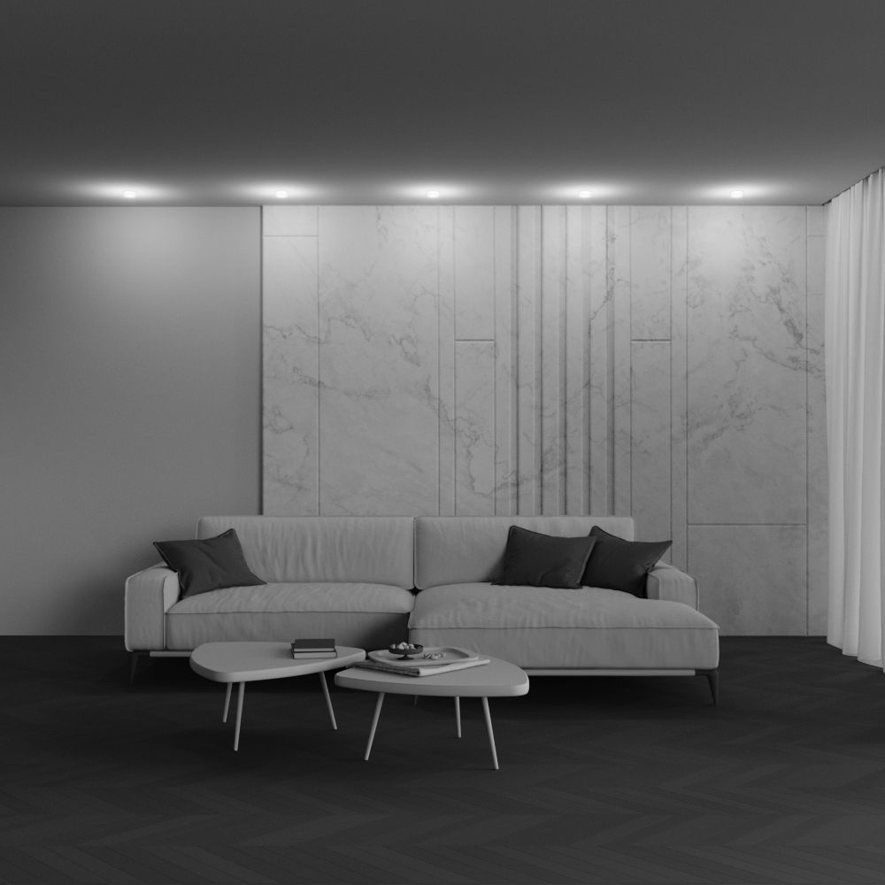 Светильник встраиваемый светодиодный Maytoni   DL065-12W4K-W