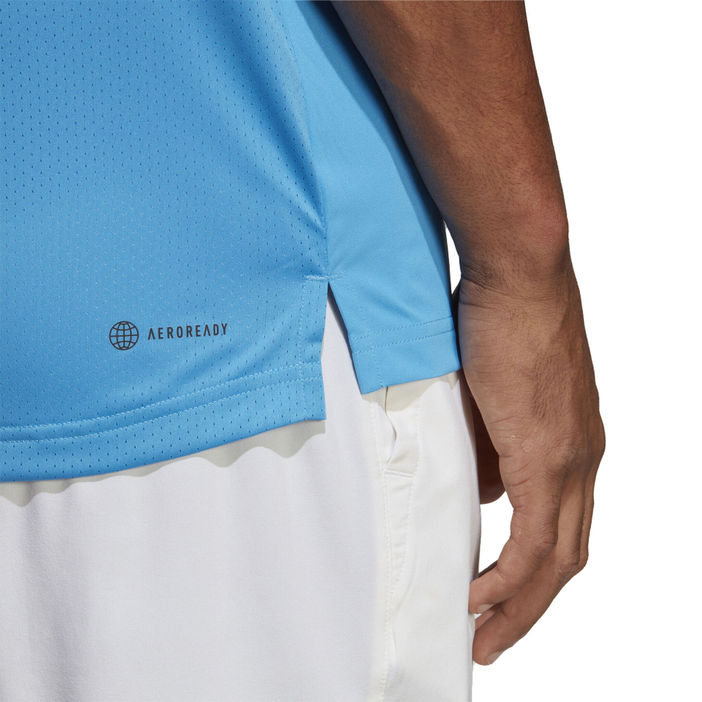 Мужское теннисное поло adidas Club T-Shirt Men - Turquoise