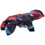 Комбинезон для собаки «OMG» с капюшоном, размер M(32*40*26см) Ultramarine