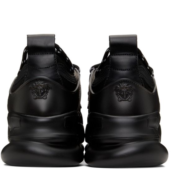 Кроссовки Versace Chain Reaction 2 Chainz All Black