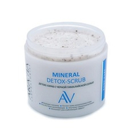 Детокс-скраб с черной гималайской солью Aravia Laboratories Mineral Detox-Scrub 300мл