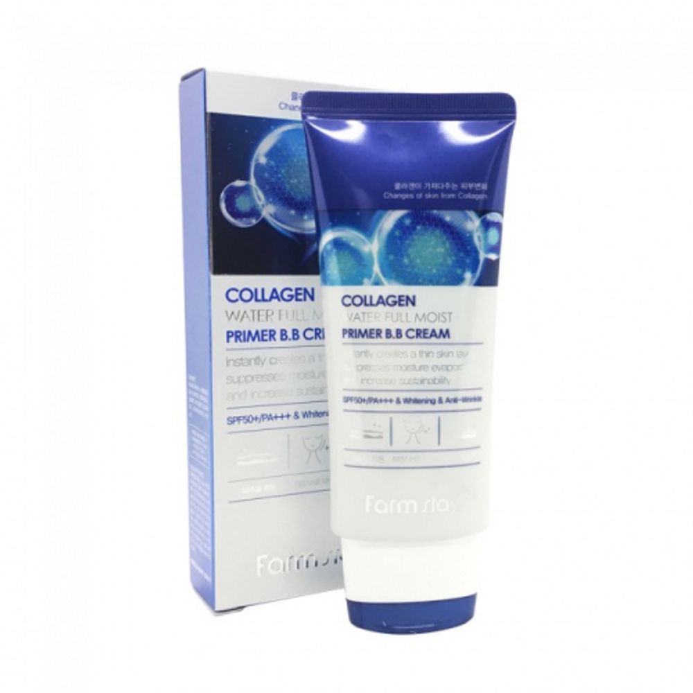 Farmstay BB крем Collagen Water Full Moist, SPF 50, 50 мл