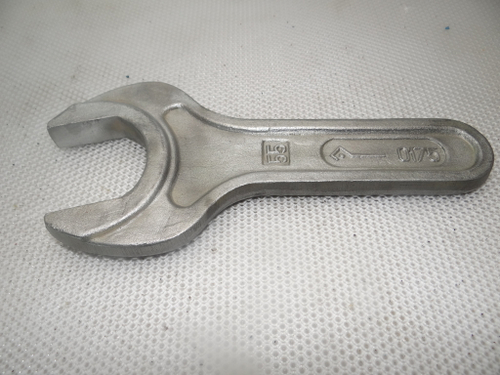 Ключ гаечный рожковый односторонний 55 мм с укороченной ручкой соотв. ГОСТ