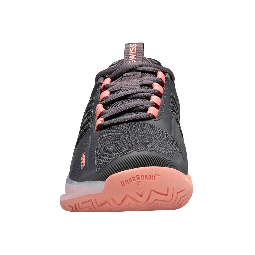 Женские теннисные кроссовки K-Swiss Hypercourt Ultrashot 3 All Court Shoe Women - Black, Orange
