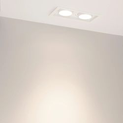 Светильник MS-VORTEX-BUILT-S210x117-2x20W Day4000 (WH-WH, 40 deg, 230V) (Arlight, IP20 Металл, 5 лет) 057768