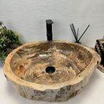 Раковина из окаменелого дерева OD-62394 57*47*14