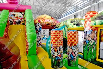 Надувной батут "Бегемотик"