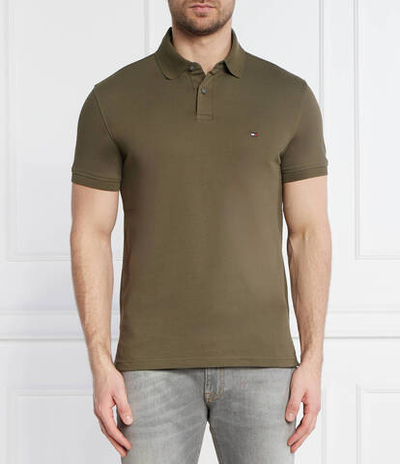 Поло 1985 Tommy Hilfiger - хаки(MW0MW17770)