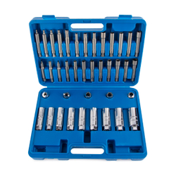 WDK-214590 Набор головок и вставок для разборки и сборки стоек амортизаторов, набор 39 пр. (VW, AUDI