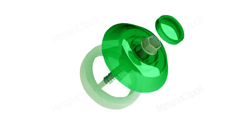 ТЕРМОШАЙБА SOTALUX 8ММ ЗЕЛЕНЫЙ